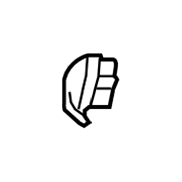 Cadillac 88898426 Pivot Cover