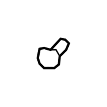 GM 94520320 Upper Center Pillar Trim Bolt GM 94520320 Upper Center Pillar Trim Bolt