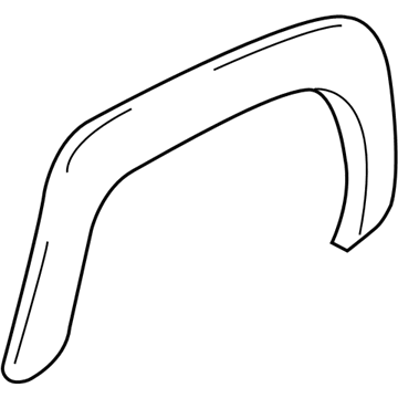 GM 15829683 Flare, Passenger Side