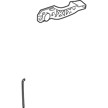 GM 23175555 Handle Base, Rear Driver Side GM 23175555 Handle Base, Rear Driver Side