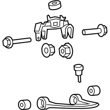 Cadillac 15219467 Upper Control Arm