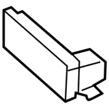 Pontiac 12787007 Trunk Lamp