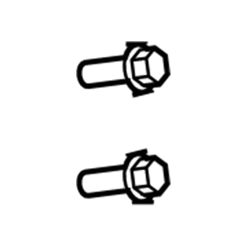 Pontiac 11519387 Hinge Bolt