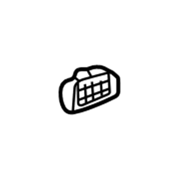 GM 25644230 Deflector, Driver Side GM 25644230 Deflector, Driver Side