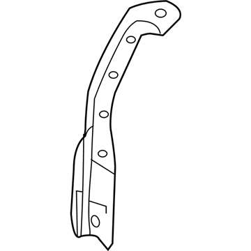 GM 15945989 Inner Panel, Driver Side GM 15945989 Inner Panel, Driver Side