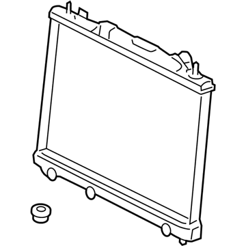 2012 Cadillac CTS Radiator - 25887194