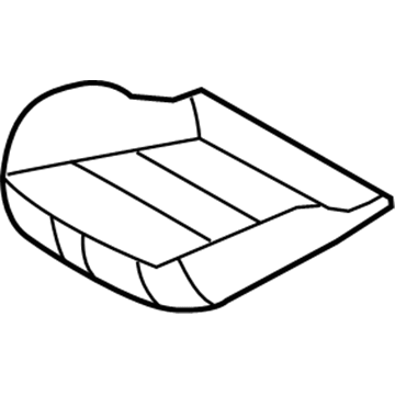 Saturn 13227424 Seat Cushion Pad