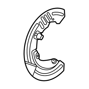 Cadillac CT5 Brake Backing Plate - 84476156