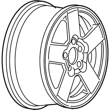Chevy Equinox Spare Wheel - 9595553