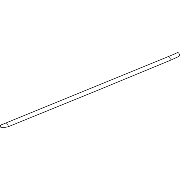 2017 Chevy Impala Weather Strip - 23126300