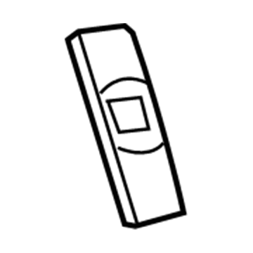 GM 19204168 Seat Belt Guide, Driver Side