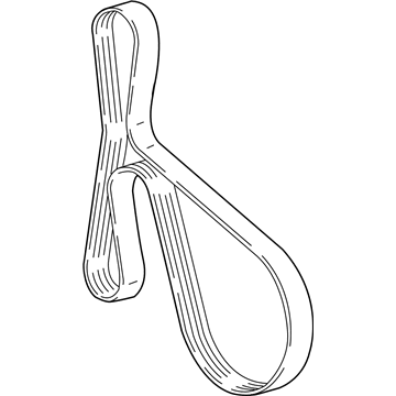 Chevy Silverado 1500 Drive Belt - 12667356