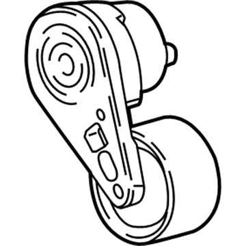 GMC Sierra 1500 Timing Chain Tensioner - 12678001