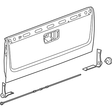 Hummer 94723386 Tail Gate