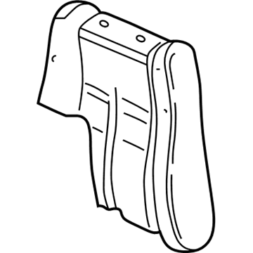 2002 Oldsmobile Alero Seat Cushion Pad - 22604787