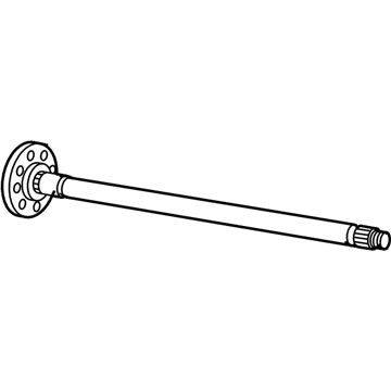 Chevy Silverado 2500 Axle Shaft - 12471487