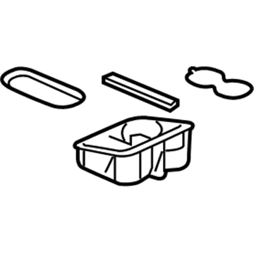 GM 15179662 Accessory Tray, Front Lower GM 15179662 Accessory Tray, Front Lower