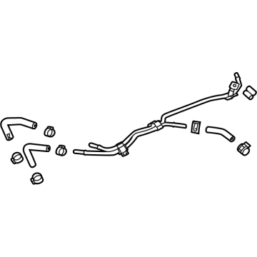 Chevy 25204920 Water Return Tube