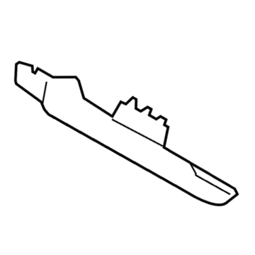 GM 15823723 Lower Deflector, Passenger Side GM 15823723 Lower Deflector, Passenger Side