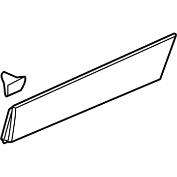 2016 Chevy Trax Door Moldings - 95161598