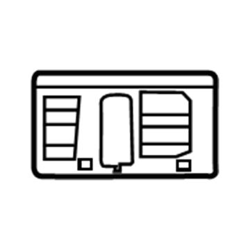 Cadillac 15204281 Caution Label