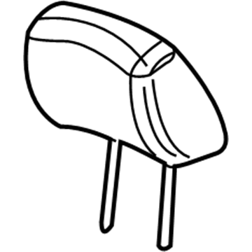 Chevy 19121515 Headrest