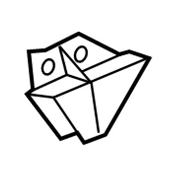 GM 52481716 Condenser Bracket, Driver Side GM 52481716 Condenser Bracket, Driver Side