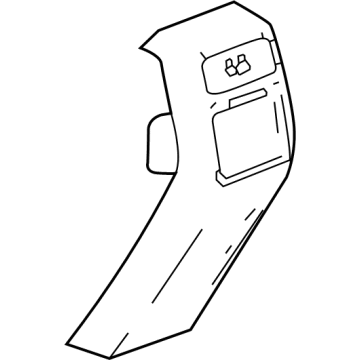 Chevy 42848066 Rear Panel