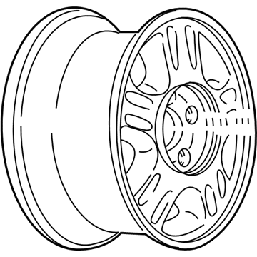 Chevy Venture Spare Wheel - 9592264
