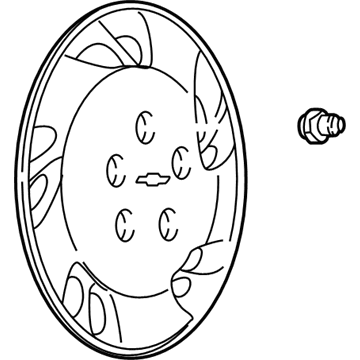 Chevy Venture Wheel Cover - 9593100