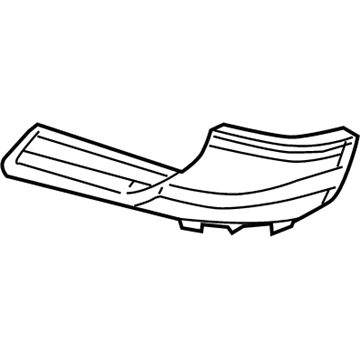 GM 12335817 Step Pad, Rear Driver Side