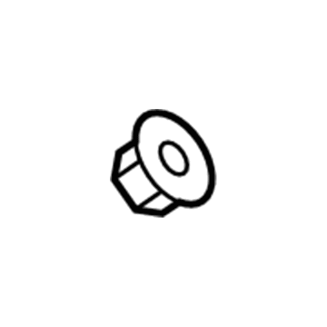 Chevy 11612034 Wheelhouse Liner Nut