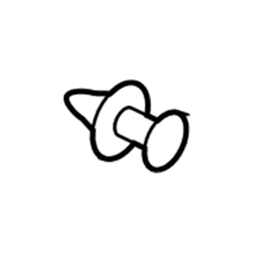 Chevy 11612035 Wheelhouse Liner Retainer