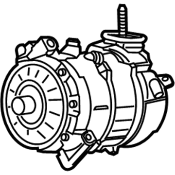 Cadillac 86792432 Compressor