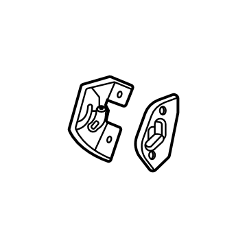 GM 13552545 Mount Bracket, Rear GM 13552545 Mount Bracket, Rear