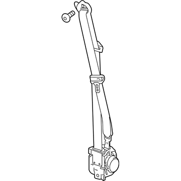 GMC Canyon Seat Belt - 19354211