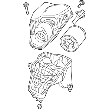 Chevy Cruze Air Filter - 39030322