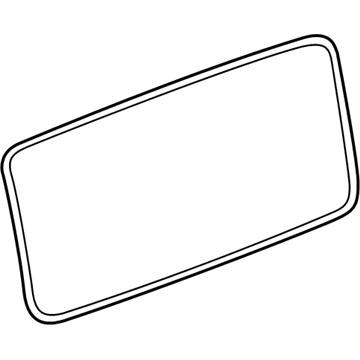 2005 GMC Yukon Weather Strip - 15768195