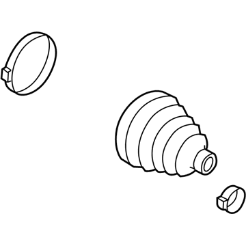 Pontiac 89060343 Inner Boot