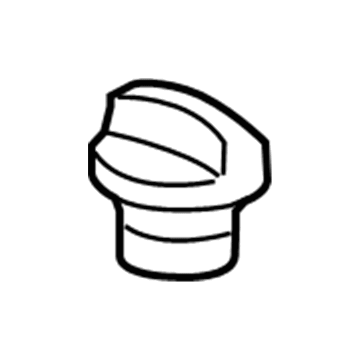 GMC Oil Filler Cap - 12642163