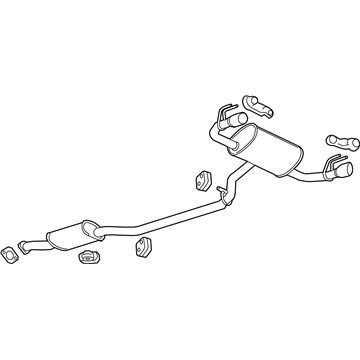 Chevy Muffler - 85154367