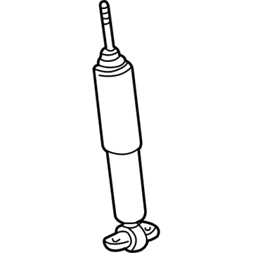 GMC Sierra 1500 HD Shock Absorber - 89040176