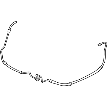 Cadillac DeVille Power Steering Hose - 15839169