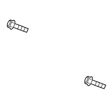 Pontiac 11519385 Headlamp Assembly Lower Bolt