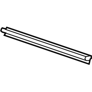 Chevy 92218312 Radiator Upper Seal