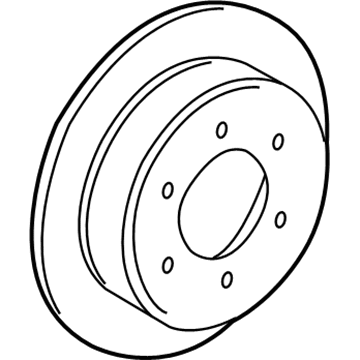 Hummer H3 Brake Disc - 15111376