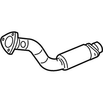 2007 Chevy Malibu Exhaust Pipe - 15252461