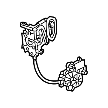 Cadillac Escalade Door Lock - 13542871