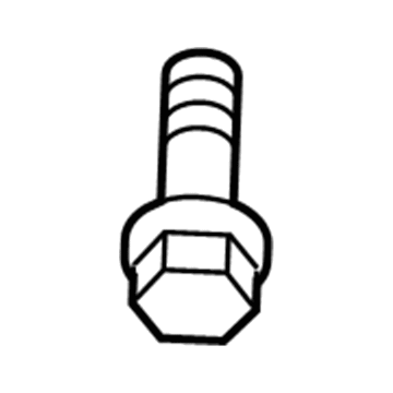 Cadillac 11610915 Front Lower Control Arm Bolt