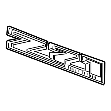 Chevy 84789970 Decal